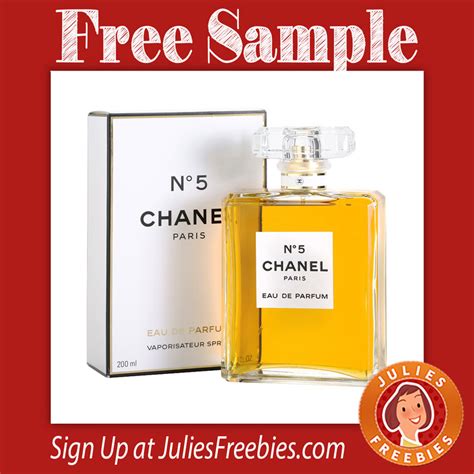 free chanel perfume samples